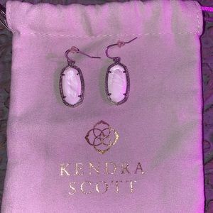 Kendra Scott mini Ellie gold drop earrings